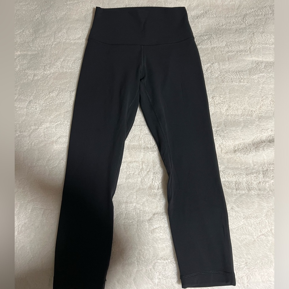 Lululemon Align High Rise Leggings 23” Inseam in Black